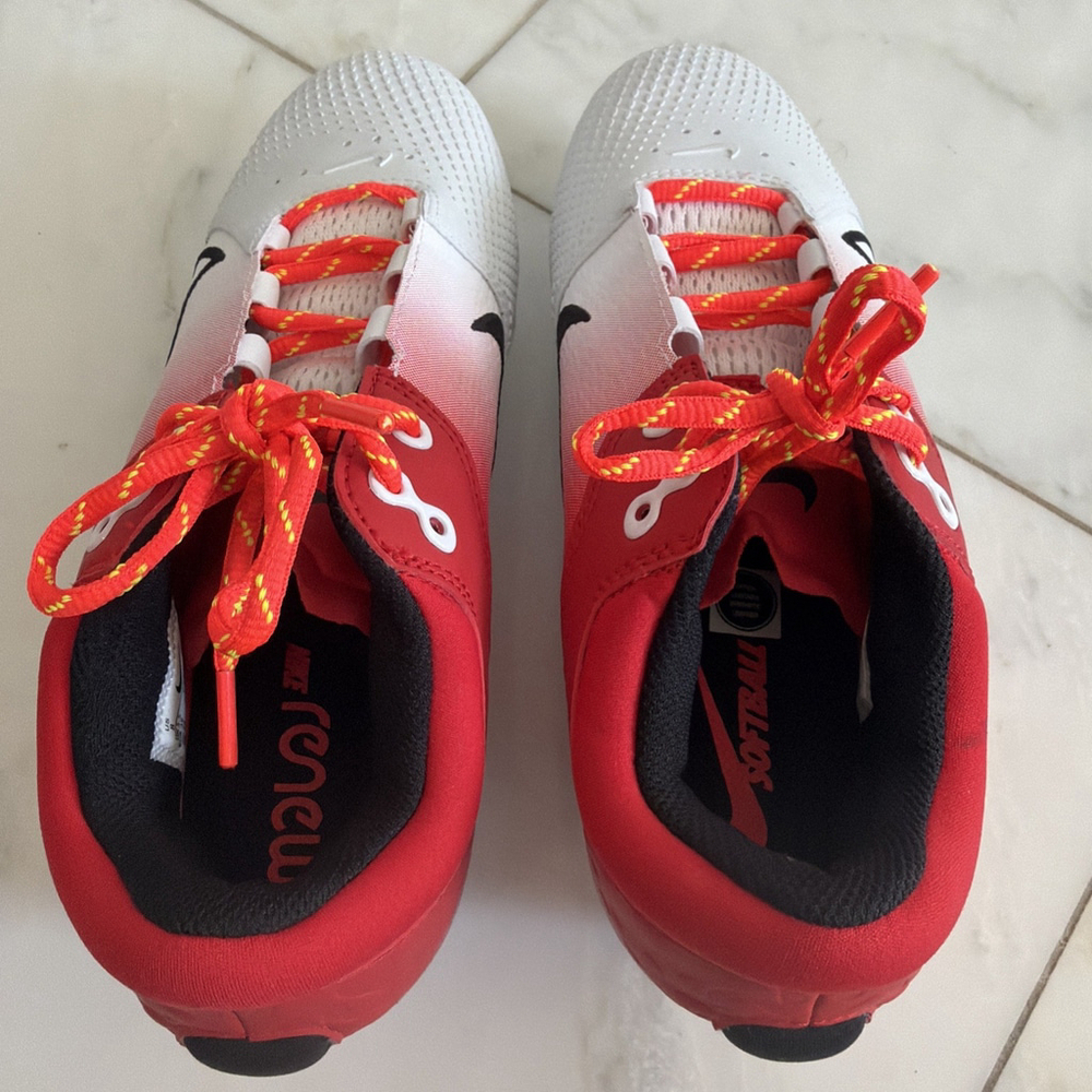 Nike React Hyperdiamond 4 Renew Softball Cleats Women’s 8 CZ5917-600 New W/O Box - Picture 8 of 10